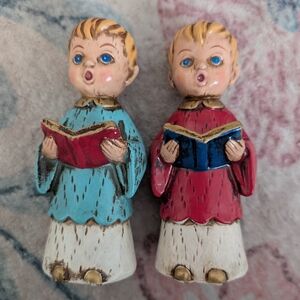 Vintage Mid Century Choir Boy Figurines